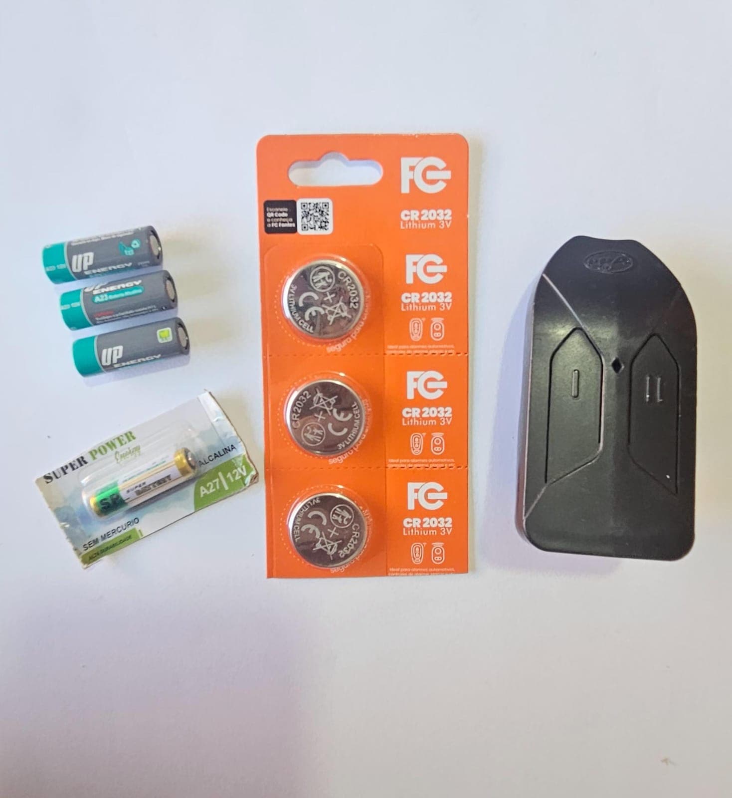 Pilhas para controle remoto